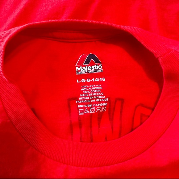 MLB STL Cardinals Youth Large Dexter Fowler Red TShirt Baseball St Louis - Picture 5 of 5